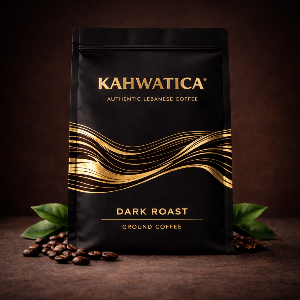 Dark Roast - Lebanese coffee blend by Kahwatica
