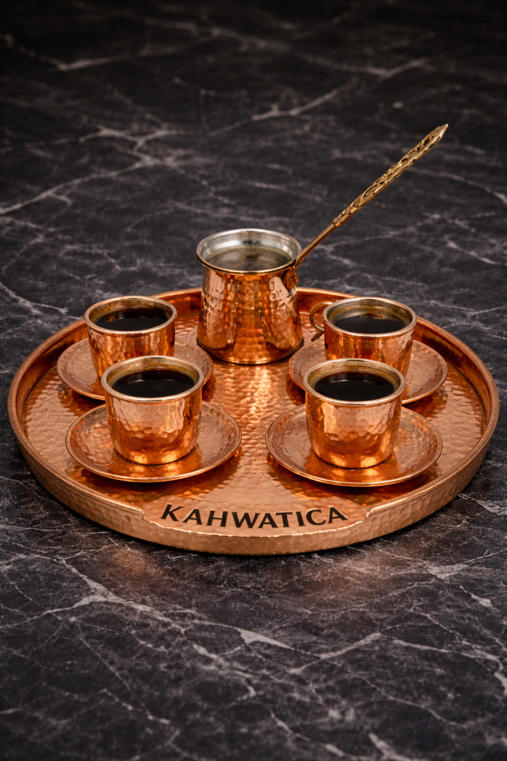 Copper Pot & Cup Set